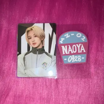 mazzel 나오야 트레이딩 카드 마제베야 스티커