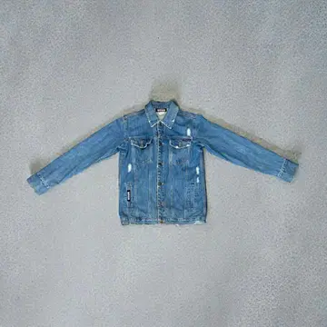 W-Four 데미지 가공 데님 자켓 M