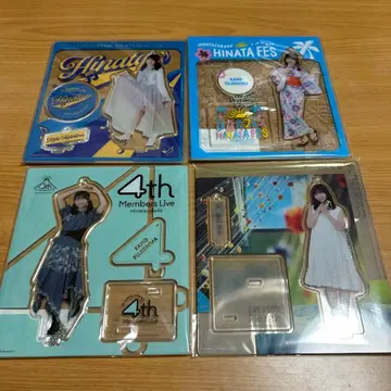 히나타자카46 후지시마 카호 아크릴 스탠드 4개 세트