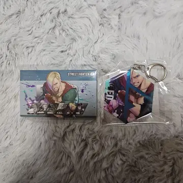 스트리트 파이터 6 캡슐 복권 에드 아크릴 키링 메모장