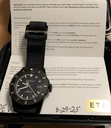 레스코 시계 RESCO GEN2 DLC