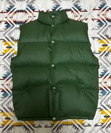 70s THE NORTH FACE 브라운 택 다운 베스트 M