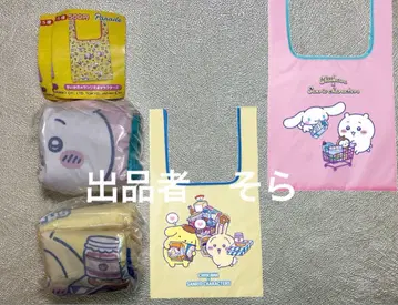 치이카와 x 산리오 캐릭터즈 에코백 2종 세트