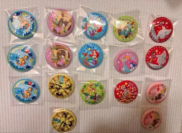 [선착순] 새상품 디즈니 자수 캔뱃지 2 캐릭터 핀 배지