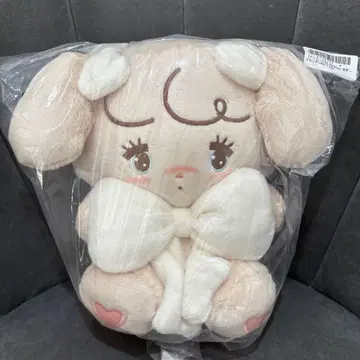 mikko 안아주는 리본 봉제 인형 너트 온라인 크레인 게임