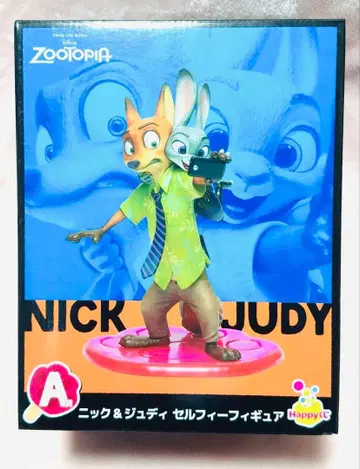 Happy 복권 주토피아 A상 닉&주디 피규어