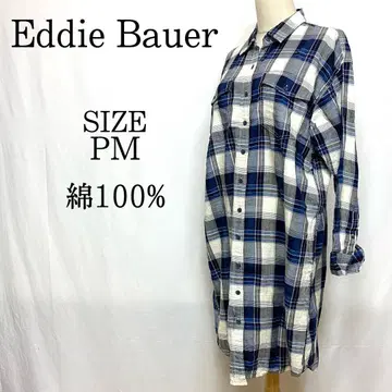 Eddie Bauer 롱 셔츠 오버 사이즈 에디 바우어
