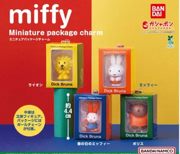 가챠(가샤폰) miffy(미피) 미니어처 패키지 참 전4종