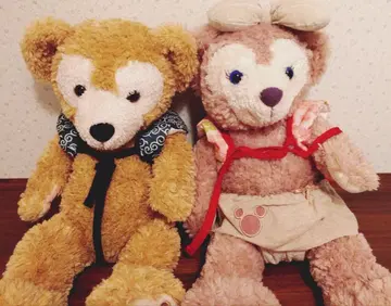 더피 & 셰리메이 2체 세트 41cm 디즈니랜드