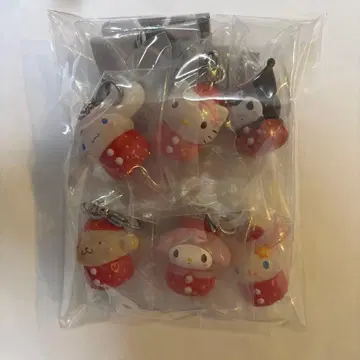 산리오 캐릭터 딸기 메지루시 액세서리 컴플리트