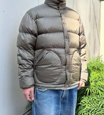 90년대 GOOD ENOUGH 굿이너프 다운 자켓 카키 90s