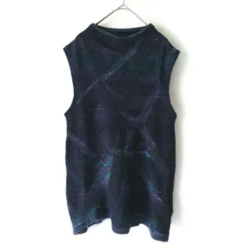 잔니 로 주디체 모헤어 알파카 혼방 니트 베스트 36 일본제