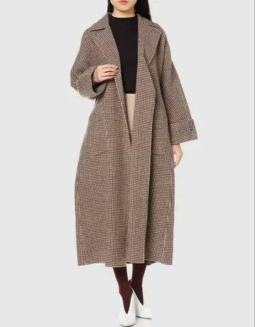 Mila Owen 접결 롱 트렌치코트