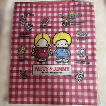 산리오 파티&지미 에코백 새상품 미사용품