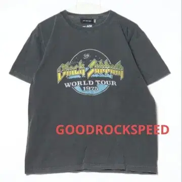 GOODROCKSPEED 새상품급 밴드 투어 티셔츠 락 로고