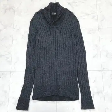 EPOCA UOMO 니트 리브 46 다크 그레이 에포카 우오모