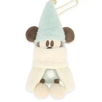 디즈니 크리스마스 리루린린 인형 배지 민트 스카이블루 2025