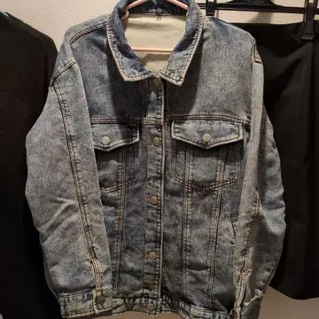 데님 자켓풍 맨투맨 캐주얼