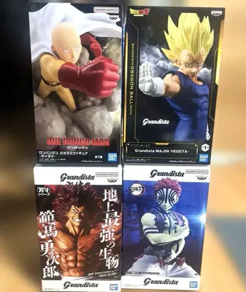 피규어 묶음 판매 한마 유지로 마인 베지터 원펀맨 아카자