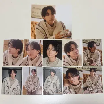 사와모토 나츠키 쭉쭉 트레이딩 카드 10종 컴프 세트+아더 자켓 B