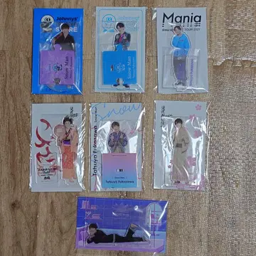 Snow Man 후카사와 타츠야 아크릴 스탠드 7개 세트