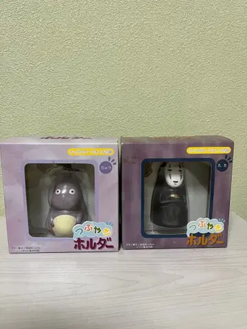 센과 치히로의 행방불명 보우 카오나시 중얼거림 홀더 피규어 입상 키링