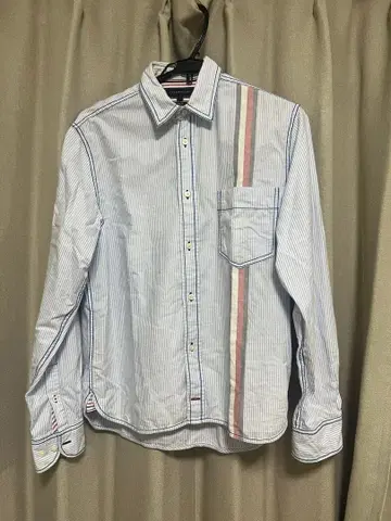 TOMMY HILFIGER 스트라이프 셔츠 S 사이즈
