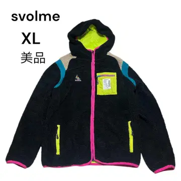 스볼메 보아 후드티 플리스 자켓 XL 새상품급 스볼메