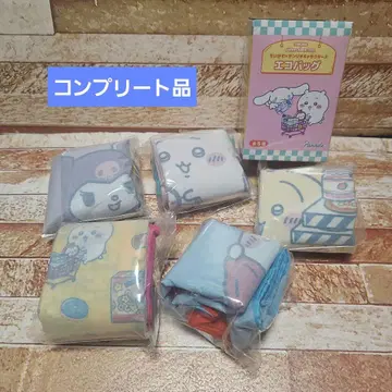 치이카와 x 산리오 캐릭터즈 에코백 전 5종 가챠 컴프 세트