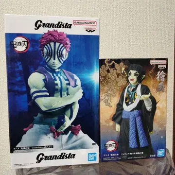 귀멸의 칼날 귀노장 십오의 형 카이가쿠 & 아카자 피규어 세트