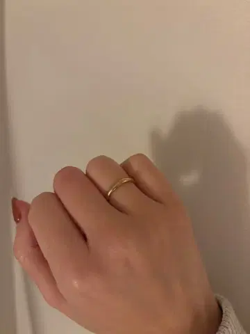 ete 핑크 골드 반지 11호