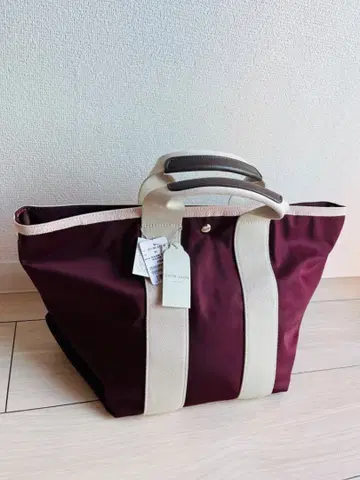 새상품 정가 7590엔 카슈카슈 나일론 트윌 2way 테이프 토트 백