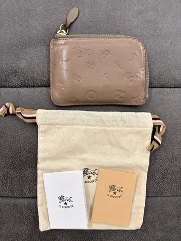 IL BISONTE 가죽 코인 케이스