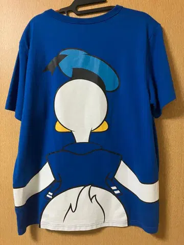 도널드 덕 반팔 T셔츠 벨메종&디즈니 콜라보 LL 사이즈