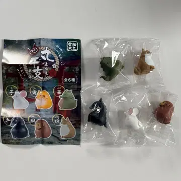 마루에토 전뇌 목수 5개 세트 세미 컴프 가챠가챠 캡슐 토이