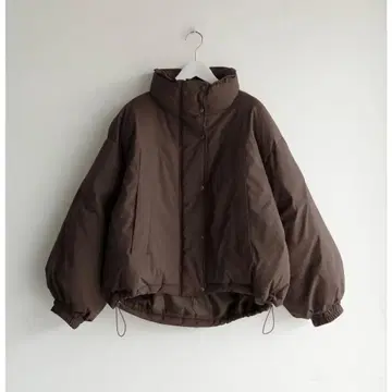 MERCI CAMPA 파이버 다운 숏 블루종