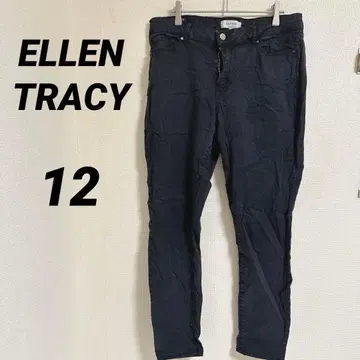 ELLEN TRACY [12] 블랙 스키니 팬츠 12 오샤레 데님