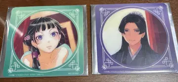 약사의 혼잣말 원작전 콜라보 카페 코스터 후기 진시마오마오 2장 세트 2