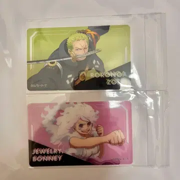 원피스 클리어 카드 세트