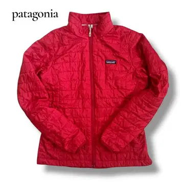 patagonia 퀼팅 다운 L 사이즈 레드 얇은 소재