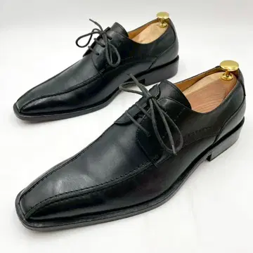 후프디두 레더 슈즈 스월 팁 외날 블랙 26cm Y1406