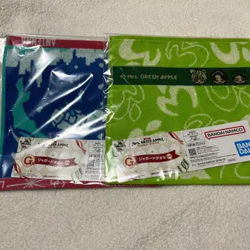 Mrs. GREEN APPLE 손수건 2장 세트 1번 복권