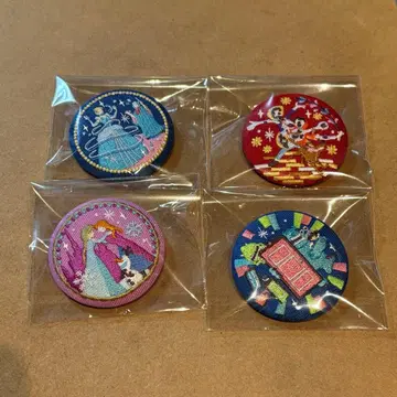 디즈니 자수 캔뱃지