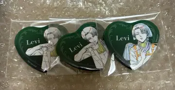 진격의 거인 WIT STUDIO 격동 특전 하트 캔배지 리바이