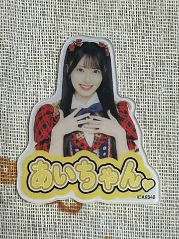 AKB48 사토 키세 아크릴 스티커