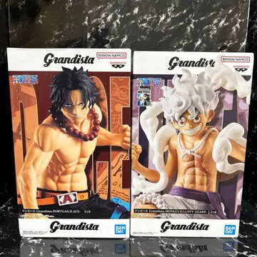 Grandista 원피스 피규어 세트 에이스 루피 니카