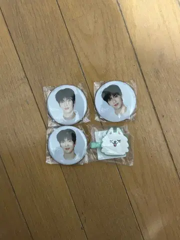 TXT 수빈 용몽 헤어 클립 캔뱃지 캡슐 토이