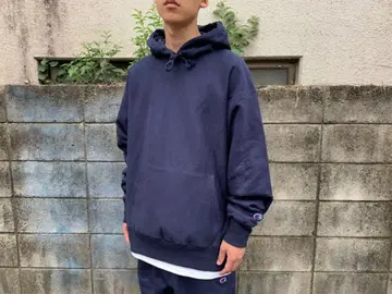 새상품급 champion 리버스 위브 후드티 US 네이비 S 북스토어