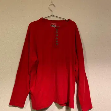 Marlboro 헨리넥 T셔츠 XL 레드