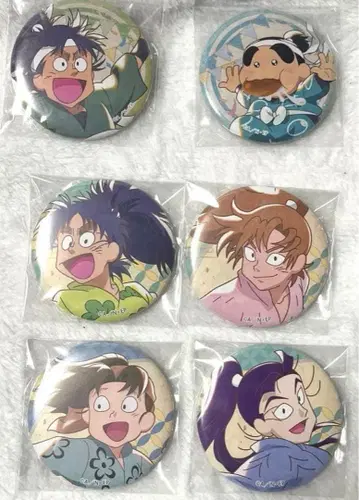 닌타마 란타로 빈티지 시리즈 캔뱃지 6종